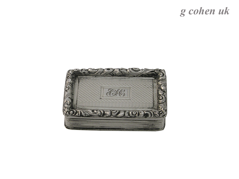 William IV Silver  Vinaigrette 1831